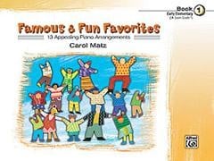 Famous & Fun Familiar Favourites for Piano Book 1 published by Alfred