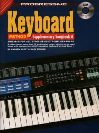Progressive Keyboard Method Supplementary Songbook A published by Koala (Book & CD)