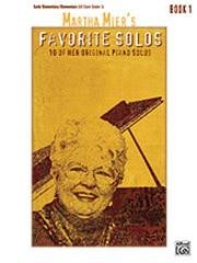 Martha Mier Favorites Solos Book 1 for Piano published by Alfred