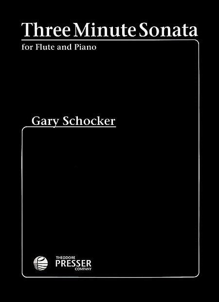 Schocker: Three Minute Sonata for Flute published by Presser