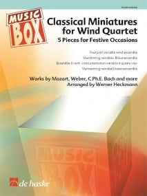 Classical Miniatures for Wind Quartet published by de Haske