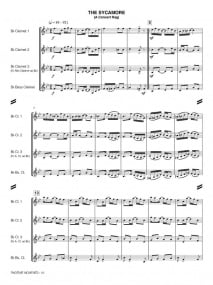 Joplin: Ragtime Moments for Clarinet Quartet published by De Haske