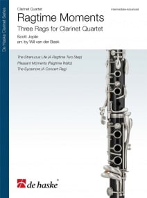 Joplin: Ragtime Moments for Clarinet Quartet published by De Haske