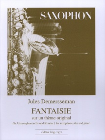Demersseman: Fantaisie sur un Thme Original for Alto Saxophone published by Hug