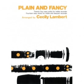 Plain and Fancy for Recorder published by Forsyth