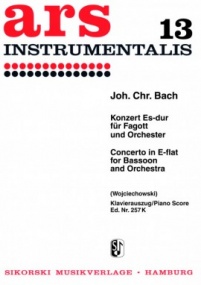 Bach: Concerto In Eb for Bassoon published by Sikorski