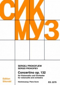 Prokofiev: Concertino for Cello published by Sikorski