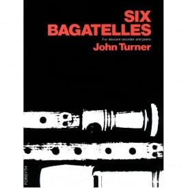 Turner: 6 Bagatelles for Descant Recorder published by Forsyth