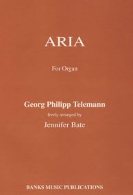 Telemann: Aria for Organ published by Banks
