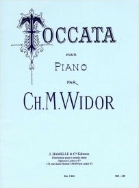 Widor: Toccata for Piano published by Hamelle