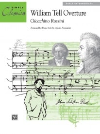 Rossini: William Tell Overture for Easy Piano published by Alfred