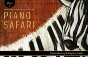 Piano Safari: Sight Reading & Rhythm Cards Level 1