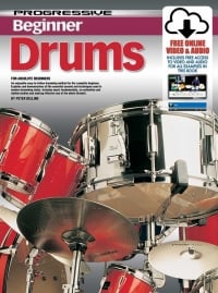 Progressive Beginner Drums published by Koala (Book/Online Media)