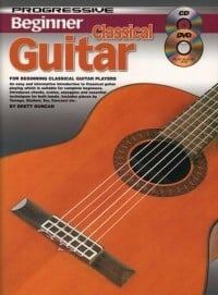 Progressive Beginner Classical Guitar published by Koala (Book/CD/DVD)