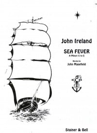 Ireland: Sea Fever in A minor published by Stainer and Bell