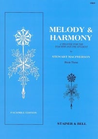 Macpherson: Melody and Harmony Book 3 published by Stainer & Bell
