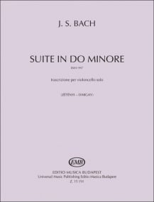 Bach: Suite in Do minore (BWV 997) for Solo Cello published by EMB