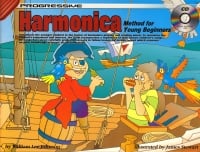 Progressive Harmonica Method for Young Beginners published by Koala (Book & CD)