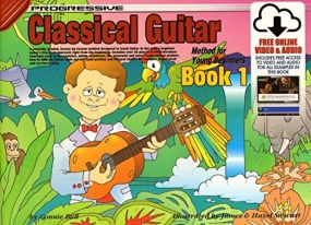 Progressive Classical Guitar 1 for Young Beginners published by Koala (Book/Online Audio)