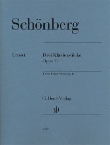 Schoenberg: Drei Klavierstucke Opus 11 for Piano published by Henle