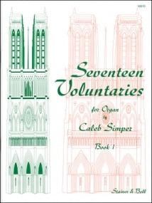 Simper: Seventeen Voluntaries Book 1 for Organ published by Stainer & Bell