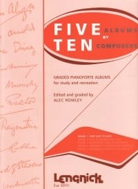 Five by Ten Book 1 for Piano published by Lengnick