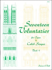 Simper: Seventeen Voluntaries Book 4 for Organ published by Stainer & Bell
