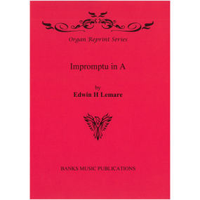 Lemare: Impromptu for Organ published by Banks