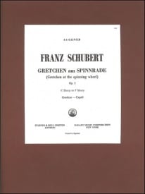 Schubert: Gretchen am Spinnrade (Gretchen at the Spinning Wheel) in B Minor published by Stainer & Bell
