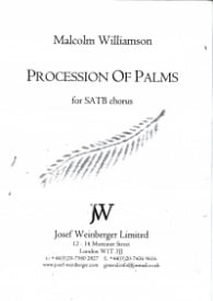 Williamson: Procession of Palms published by Weinberger - Chorus Part