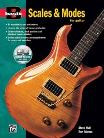 Basix: Scales and Modes for Guitar published by Alfred (Book/Online Audio)