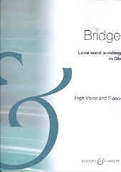 Bridge: Love went a-riding in Gb published by Boosey & Hawkes (Simplified Piano)