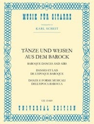 Baroque Airs and Dances for Guitar published by Universal Edition