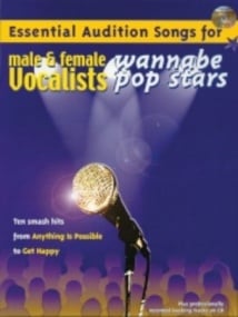 Essential Audition Songs for Male & Female Vocalists : Wannabe Stars published by IMP (Book & CD)