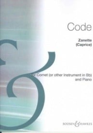 Code: Zanette (Caprice) for Cornet published by Boosey & Hawkes