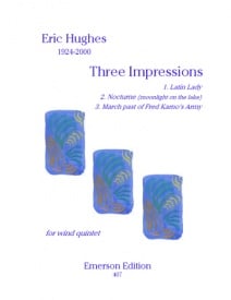Hughes: Three Impressions for Wind Quintet published by Emerson