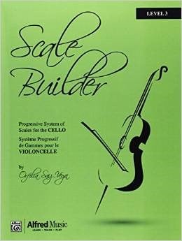 Scale Builder for Cello Level 3 published by Alfred