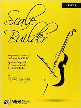 Scale Builder for Cello Level 4 published by Alfred