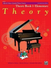 Alfred's Basic Piano Course:  Graded Theory Book 1 (Elementary)
