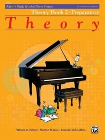 Alfred's Basic Piano Course:  Graded Theory Book 2  (Preparatory)