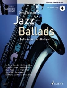 Saxophone Lounge : Jazz Ballads for Tenor Saxophone published by Schott (Book/Online Audio)