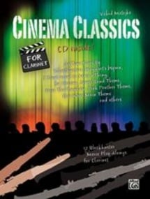 Cinema Classics - Clarinet published by Alfred (Book & CD)
