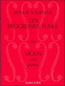 Somervell: 10 Progressive Tunes from The School of Melody for Violin published by Stainer & Bell