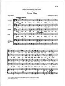 Vaughan Williams: A Sweet Day SATB published by Stainer and Bell