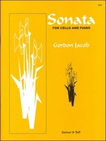 Jacob: Sonata for Cello published by Stainer and Bell