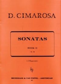 Cimarosa: Sonatas Volume 2 (12 to 18) for Piano published by Broekmans
