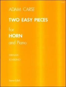 Carse: Two Easy Pieces for Horn published by Stainer & Bell