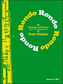 Foster: Rondo for Bassoon & Piano published by Stainer & Bell