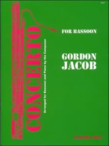 Jacob: Concerto for Bassoon published by Stainer & Bell