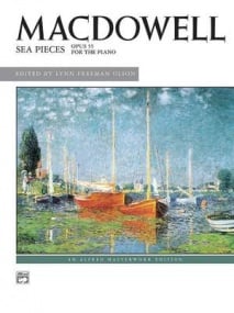 MacDowell: Sea Pieces Opus 55 for Piano published by Alfred